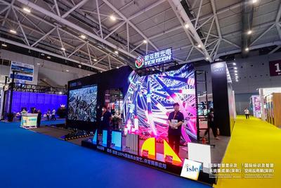 直擊深圳ISLE現(xiàn)場，新亞勝光電展位成超燃打卡點(diǎn)！LED屏租賃新體驗(yàn)引爆展會